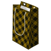 Xadrez amarela de tartan MacLeod