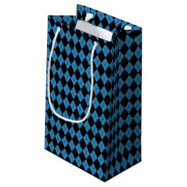 Sacola Para Presentes Pequena Xadrez Sofisticado
