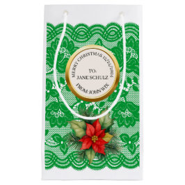 SACOLA PARA PRESENTES PEQUENA XMAS GIFT BAG