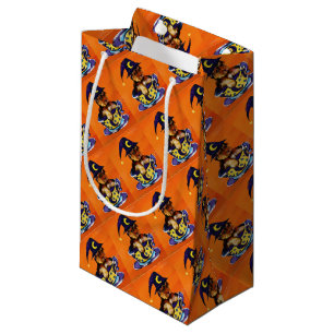 Sacola Para Presentes Pequena Yorkie Poo de Halloween