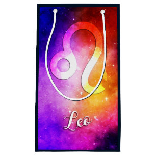 Sacola Para Presentes Pequena Zodíaco: Leo Candy Space
