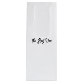 Sacola Para Vinho A melhor mãe