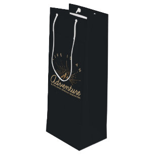 Sacola Para Vinho A vida é uma descoberta de sonho do Adventure Expl