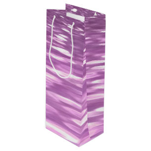 Sacola Para Vinho Abstrato nº 3: Lilac Shimmer