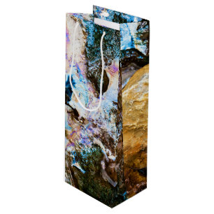 Sacola Para Vinho abstrato natureza e água
