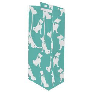 Sacola Para Vinho Akita Dog Puppy