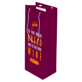 Sacola Para Vinho Al pan, pan, y al vino, vino