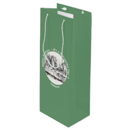 Sacola Para Vinho Alice no Partido das Maravilhas - Festa do Chá de 