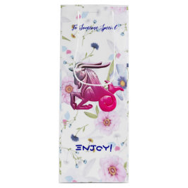 Sacola Para Vinho Aniversário de Capricórnio