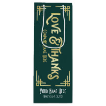 Arte Corporativa Deco Amor e Obrigados Dourados Ga