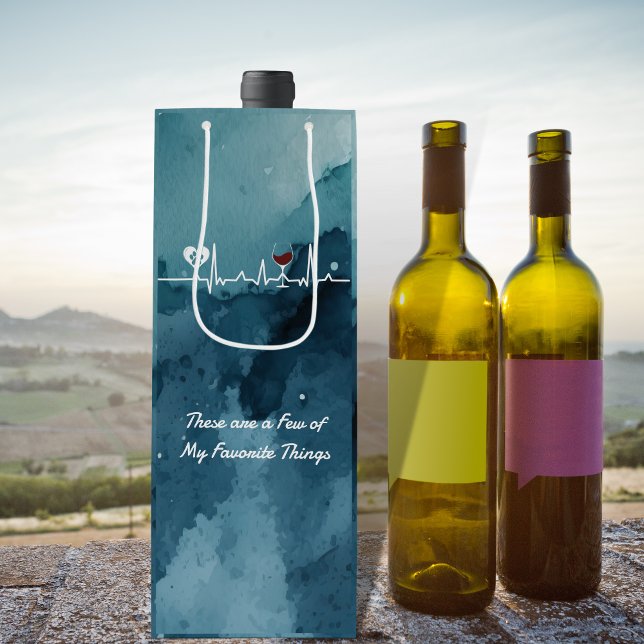 Sacola Para Vinho As Minhas Coisas Favoritas, Peças e Batimentos de  (Criador carregado)