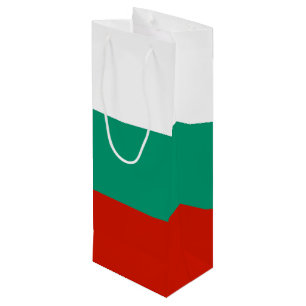 Sacola Para Vinho Bandeira da Bulgária