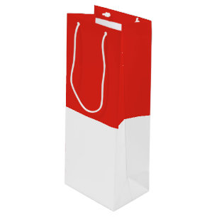 Sacola Para Vinho Bandeira da Indonésia
