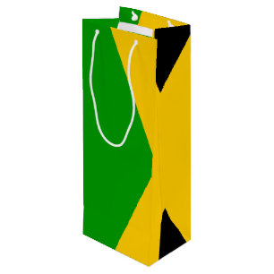 Sacola Para Vinho Bandeira da Jamaica