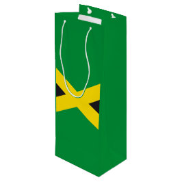 Sacola Para Vinho bandeira da Jamaica