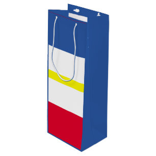 Sacola Para Vinho Bandeira do Meclemburgo-Pomerânia Ocidental - Pres