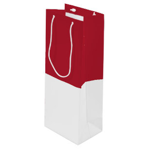 Sacola Para Vinho bandeira Mônaco