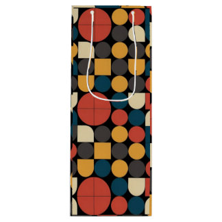 Sacola Para Vinho Bauhaus Pure Geometry Harmony