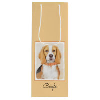 Beagle Hound Dog Painting Original Animal Art