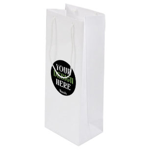 Sacola Para Vinho beijo personalizado, exclusivo, elegante e minimal