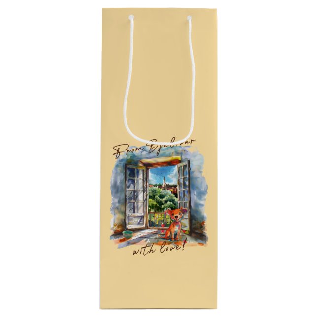 Sacola Para Vinho Bjelovar (Frente)