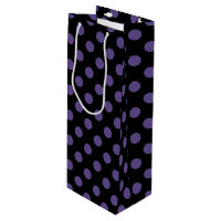 Bolinhas ultravioletas em preto