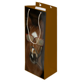 Sacola Para Vinho Bolinho de Cavalo Humoroso Fumar Vinho de Charuto