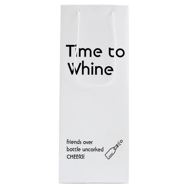 Sacola Para Vinho Bolsa de Presente de Vinho (Frente)