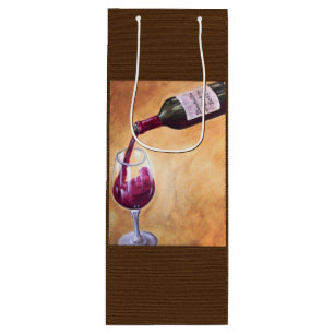 Sacola Para Vinho Bolsa de Presente de Vinho - Garrafa Elegante e Ar