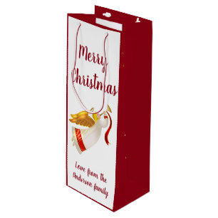 Sacola Para Vinho Bolsa de Presente de Vinho Personalizado do Anjo d