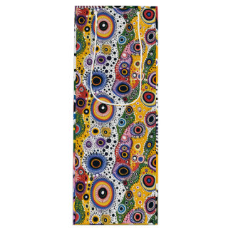 Sacola Para Vinho Bolsa para Vino con Estampado Psicodélico Colorido