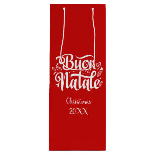 Sacola Para Vinho Buon Natale Felry Natal