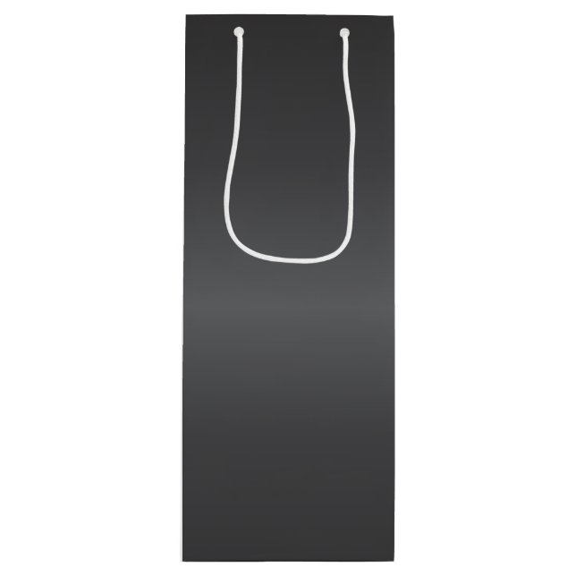 Sacola Para Vinho Carbonetos pretos de carbono (Frente)