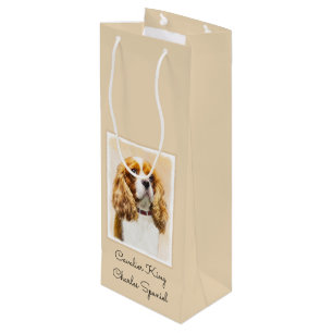 Sacola Para Vinho Cavalier King Charles Spaniel Original
