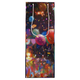 Sacola Para Vinho Celebração e Sip - Bolsa de Aniversário