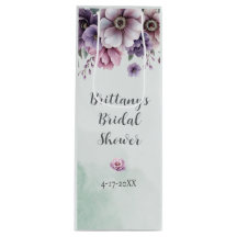 Chá de Noiva Lavanda & Verde Floral