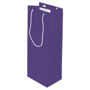 Sacola Para Vinho Cor Sólida Puro Ultra Violeta