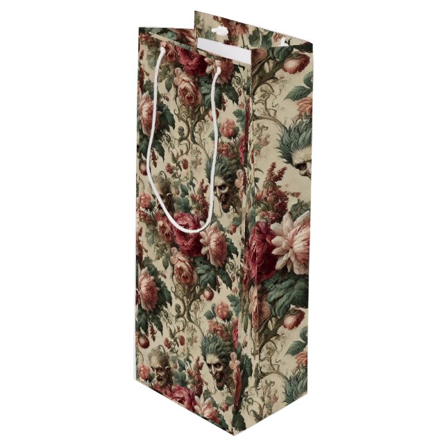 Sacola Para Vinho Couriers Goblin - Vitoriano Gótico (Frente inclinada)