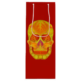 Sacola Para Vinho Crânio de Folha de Aspen 13