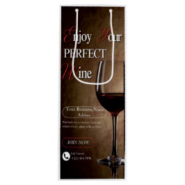 Sacola Para Vinho Customizable White & Black Elegant Minimalist Wine