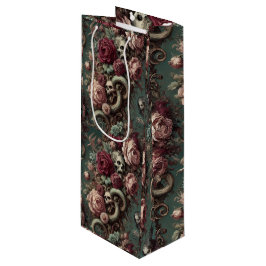 Sacola Para Vinho De Osso e Vinha - Vitoriano Gótico