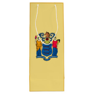 Sacola Para Vinho Design de Sinalizador de Nova Jersey