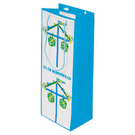 Sacola Para Vinho design escandinava,Midsommar Glad Personalizado