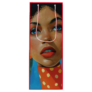 Sacola Para Vinho Dionne por KAB Wine Gift Bag