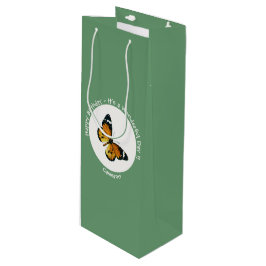 Sacola Para Vinho É um Tigre Comum / Festa de Borboleta Rainha Afric