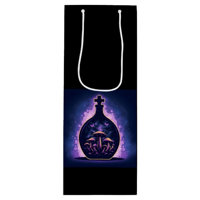 Sacola Para Vinho Elixir de Ametista (Frente)