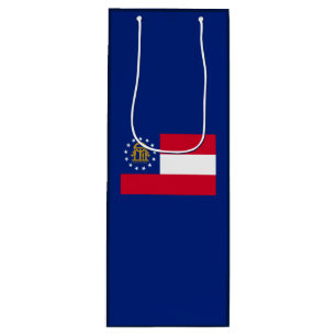 Sacola Para Vinho Estado da Geórgia - Design