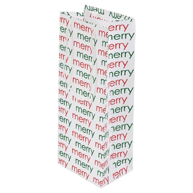 Sacola Para Vinho Feliz feliz (Frente inclinada)