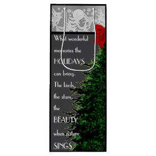 SACOLA PARA VINHO FÉRIAS