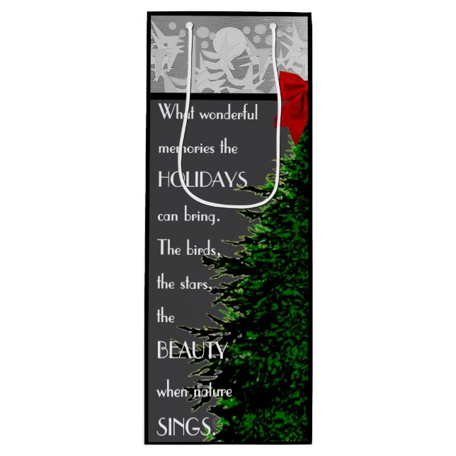 SACOLA PARA VINHO FÉRIAS (Frente)